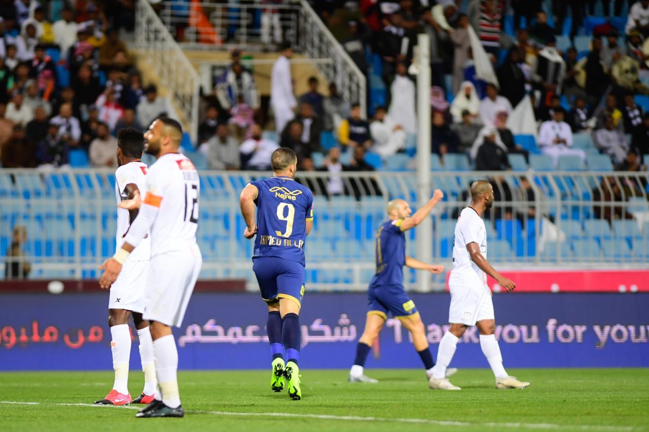 مباراة الشباب والنصر