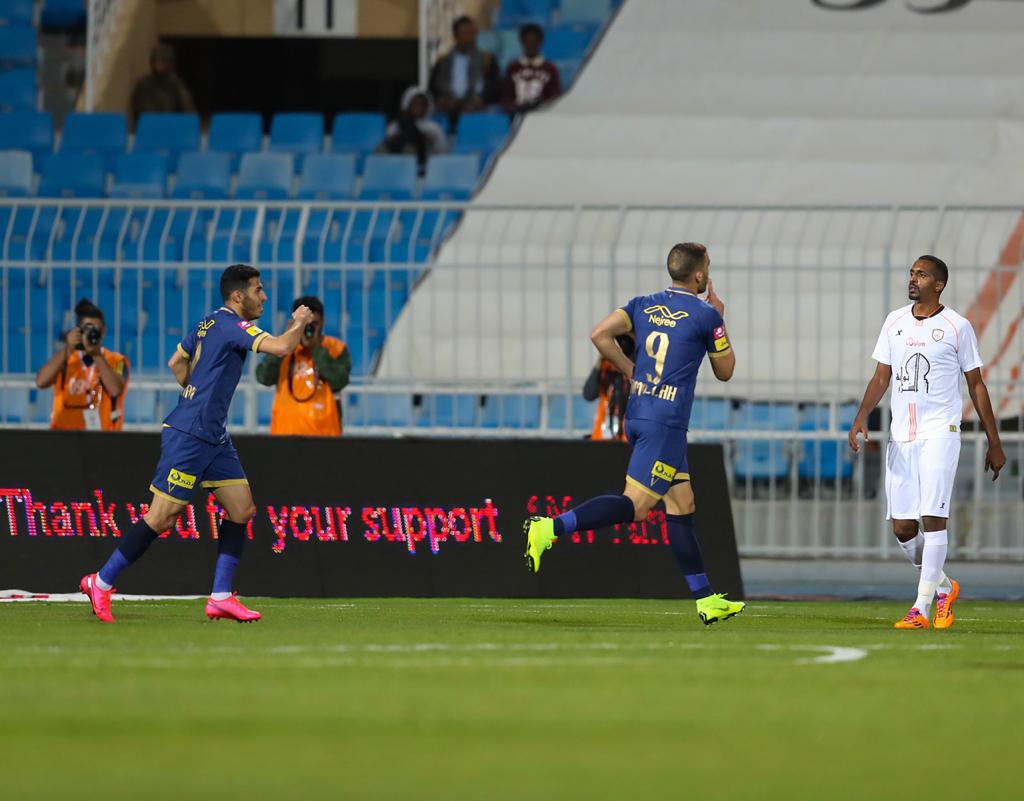 مباراة الشباب والنصر